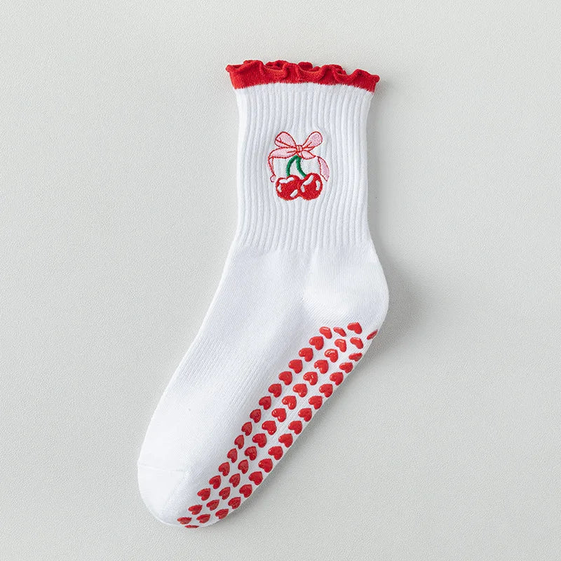 3-Pair Pilates Grip Socks